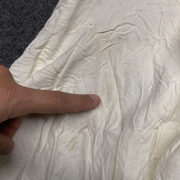 Vintage Breakin' Loose Made in USA Slip Mini Dress Womens 7/8 Off White Ivory - Picture 13 of 14